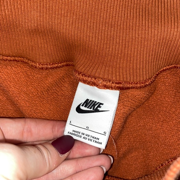 Women's Nike Burnt Sunrise Icon Clash Fleece Joggers Size Large - Picture 9 of 11